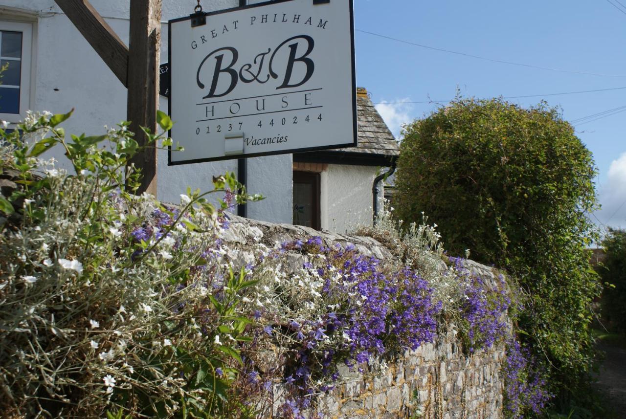 Great Philham House B&B Hartland Exterior foto